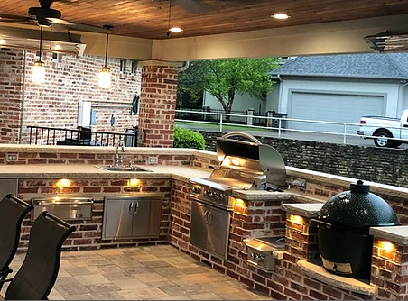 grill enclosures & kitchens