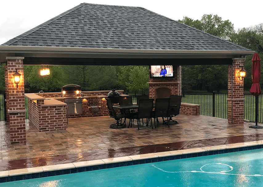 patio covers, cabanas, arbors